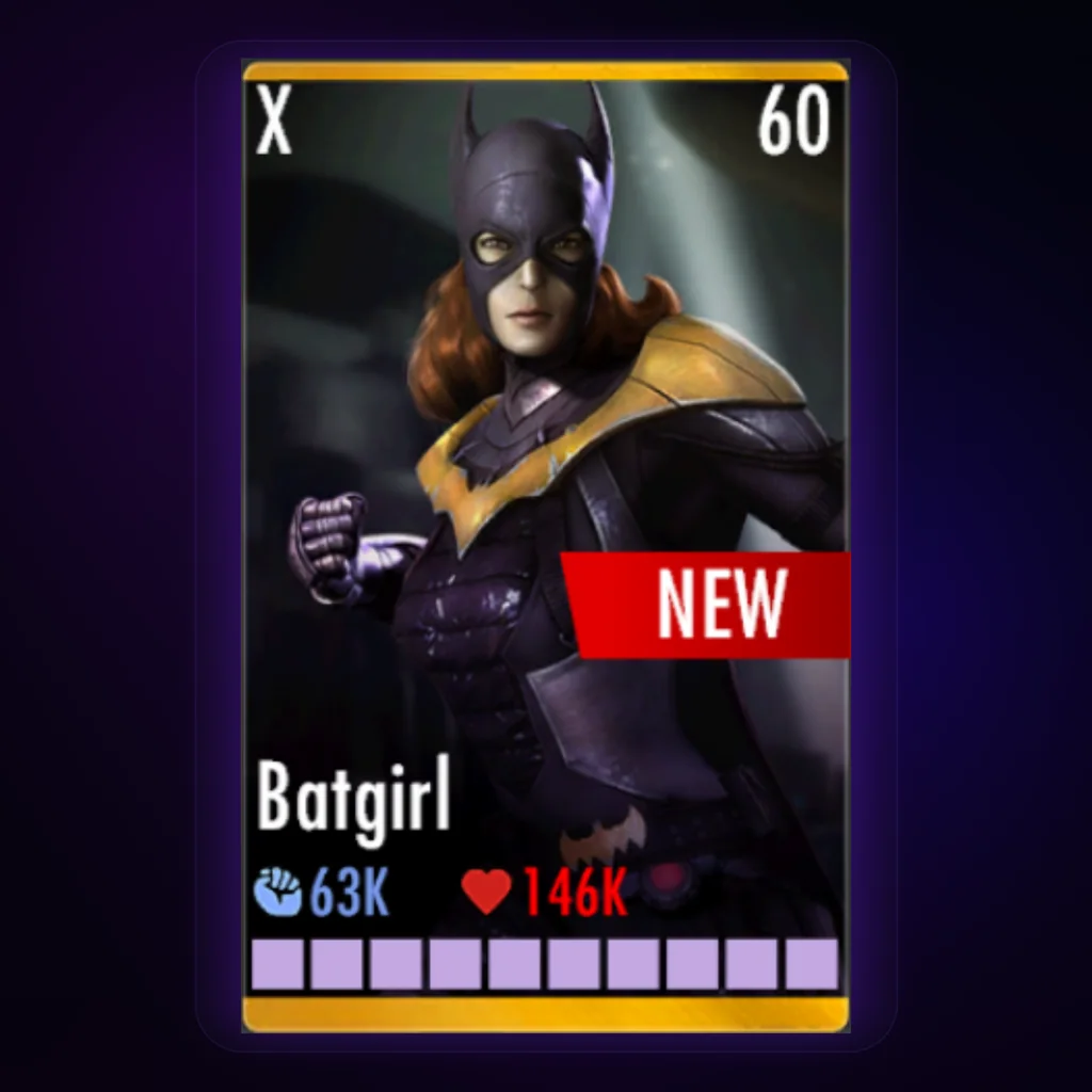 Batgirl Prime character card
