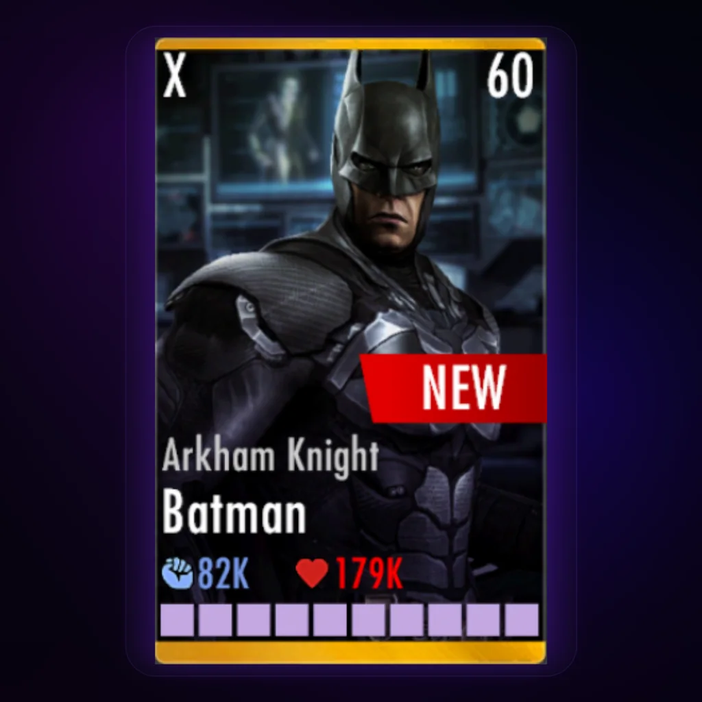 Batman Arkham Knight character card