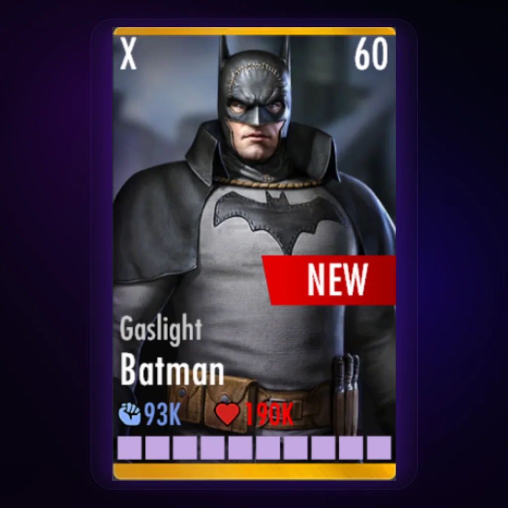 Batman Gaslight character card