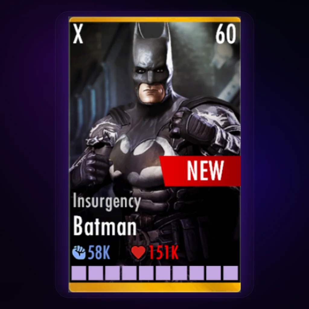 Batman Insurgency character card