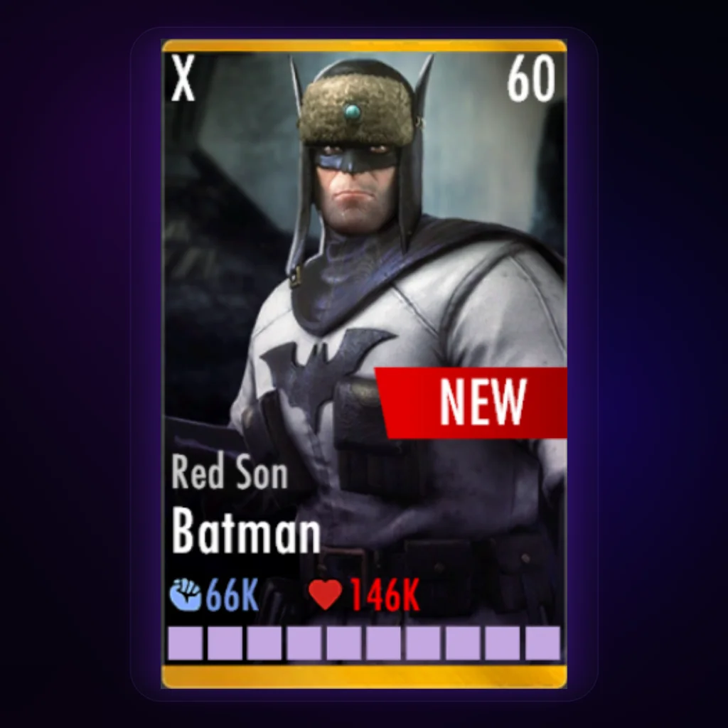 Batman Red Son character card