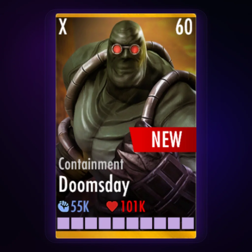 Doomsday Containment character card