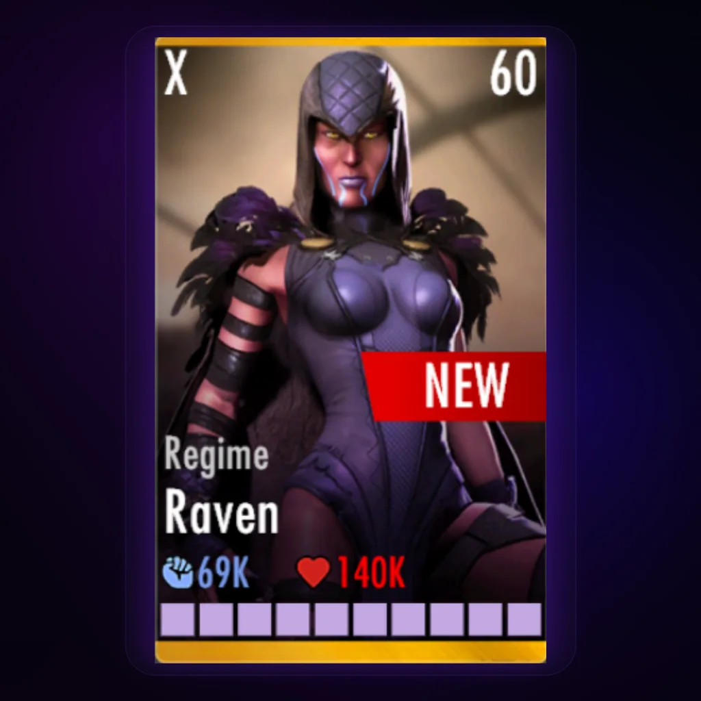 Raven Regime character card