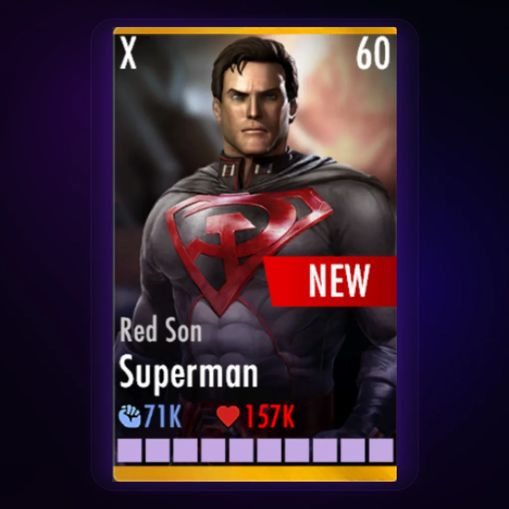 Superman Red Son character card