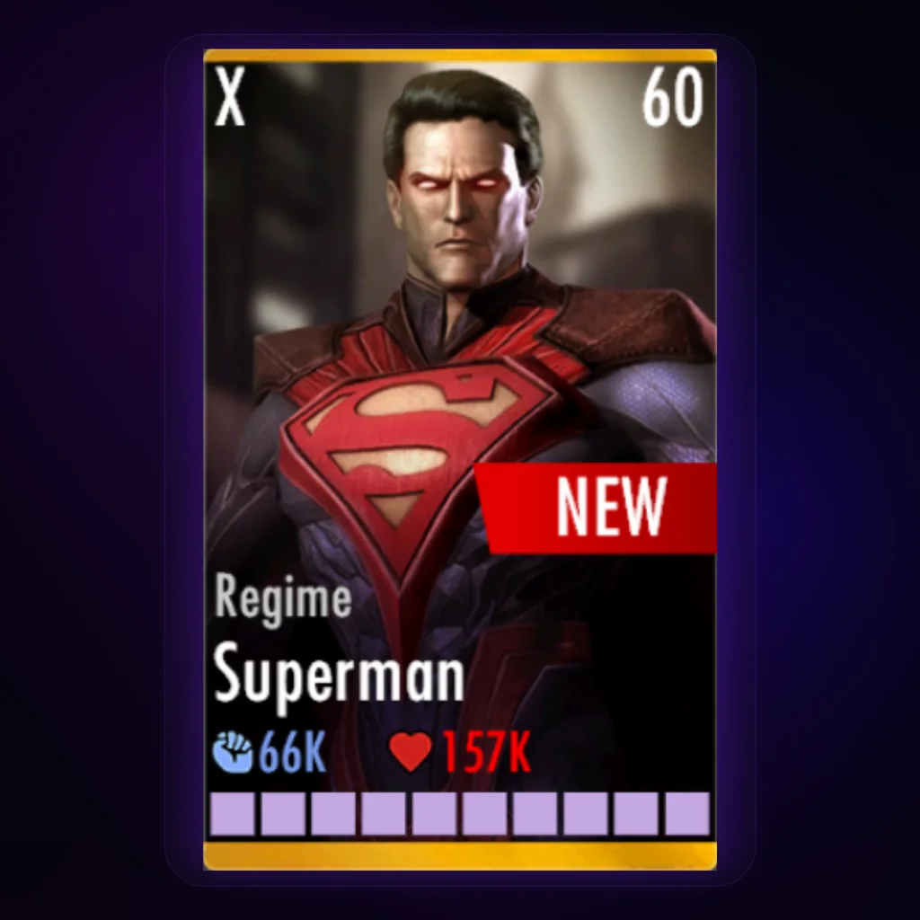 Superman Regime character card