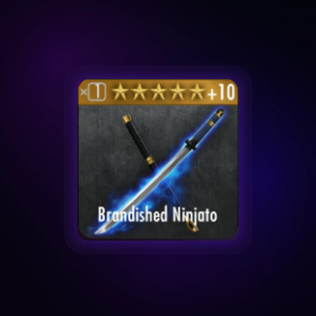 Brandished Ninjato Gear Card