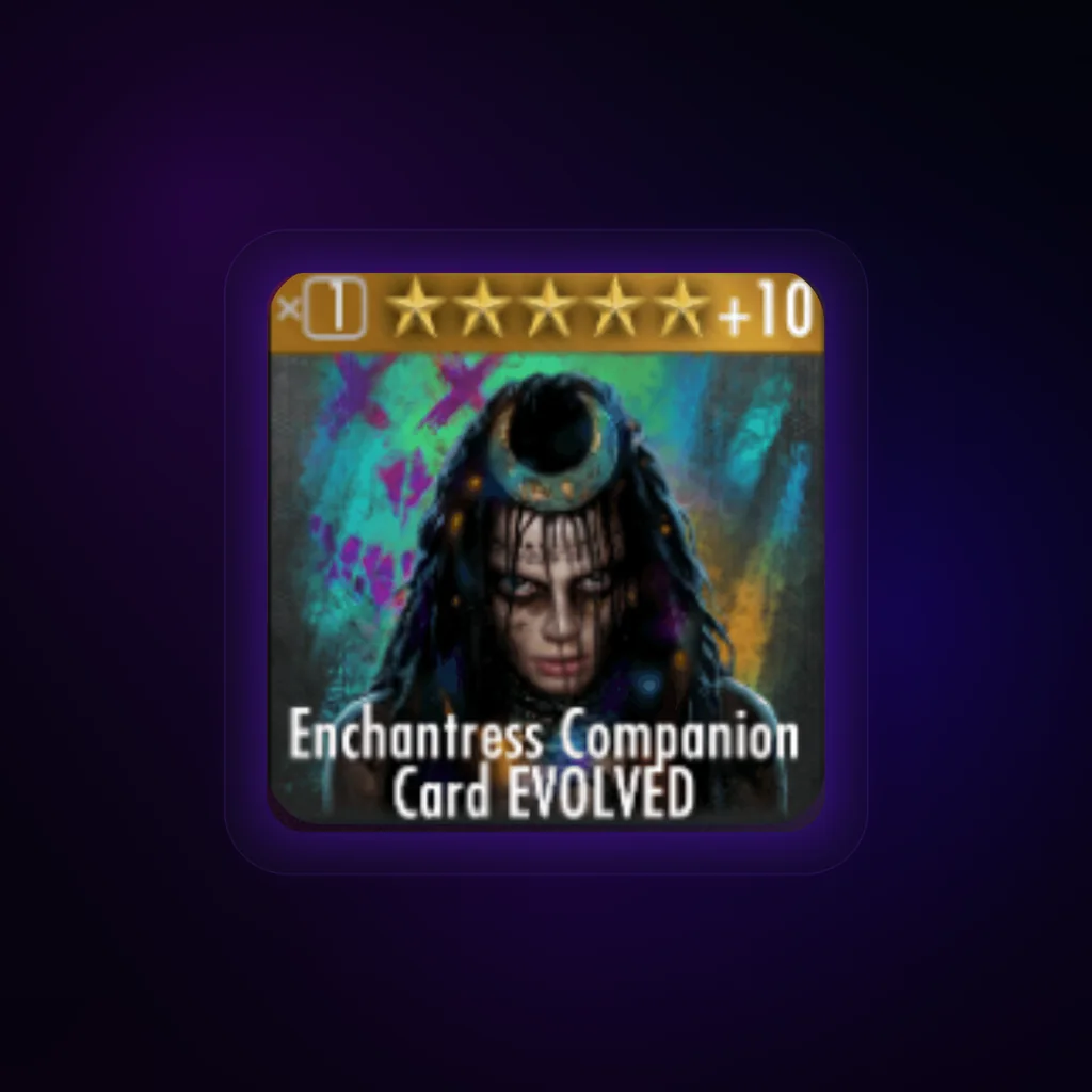 Enchantress Companion Card Gear Card