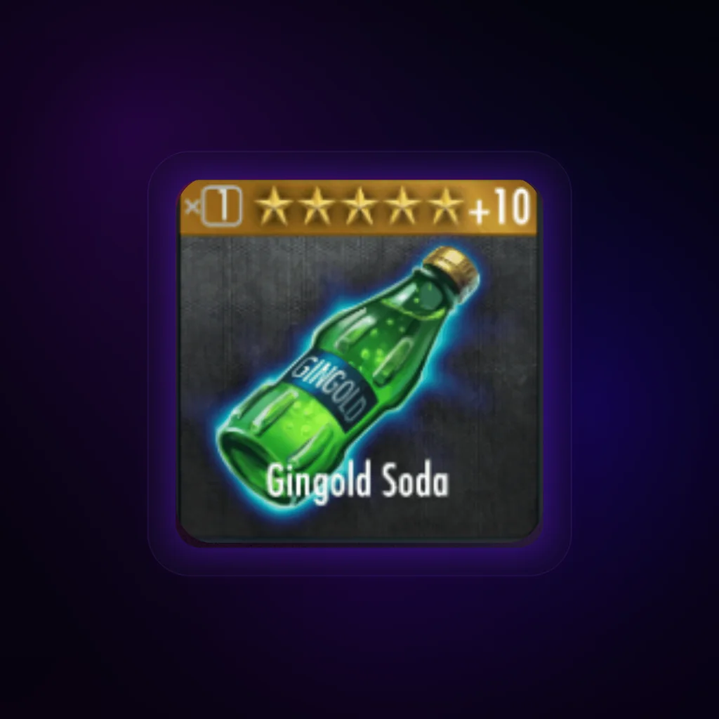 Gingold Soda Injustice Mobile Gear Card