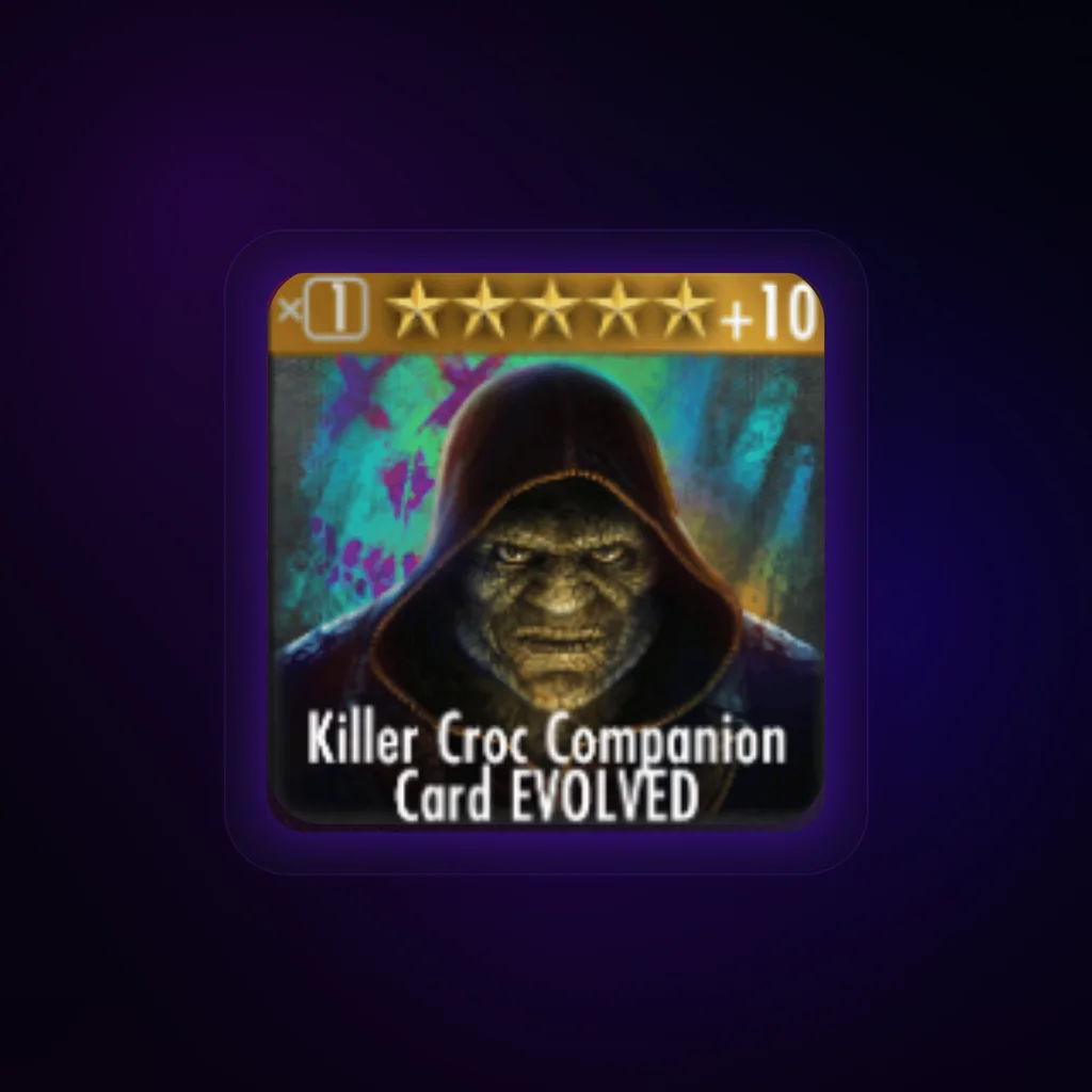 Killer Croc Companion Card Gear Card