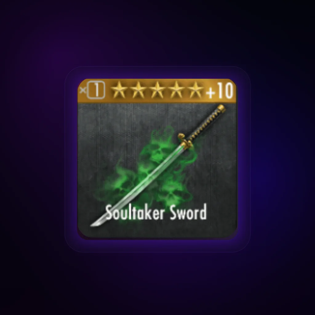 Soul Taker Sword Gear Card