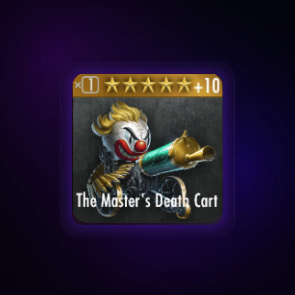 The Master's Death Cart Gear Card