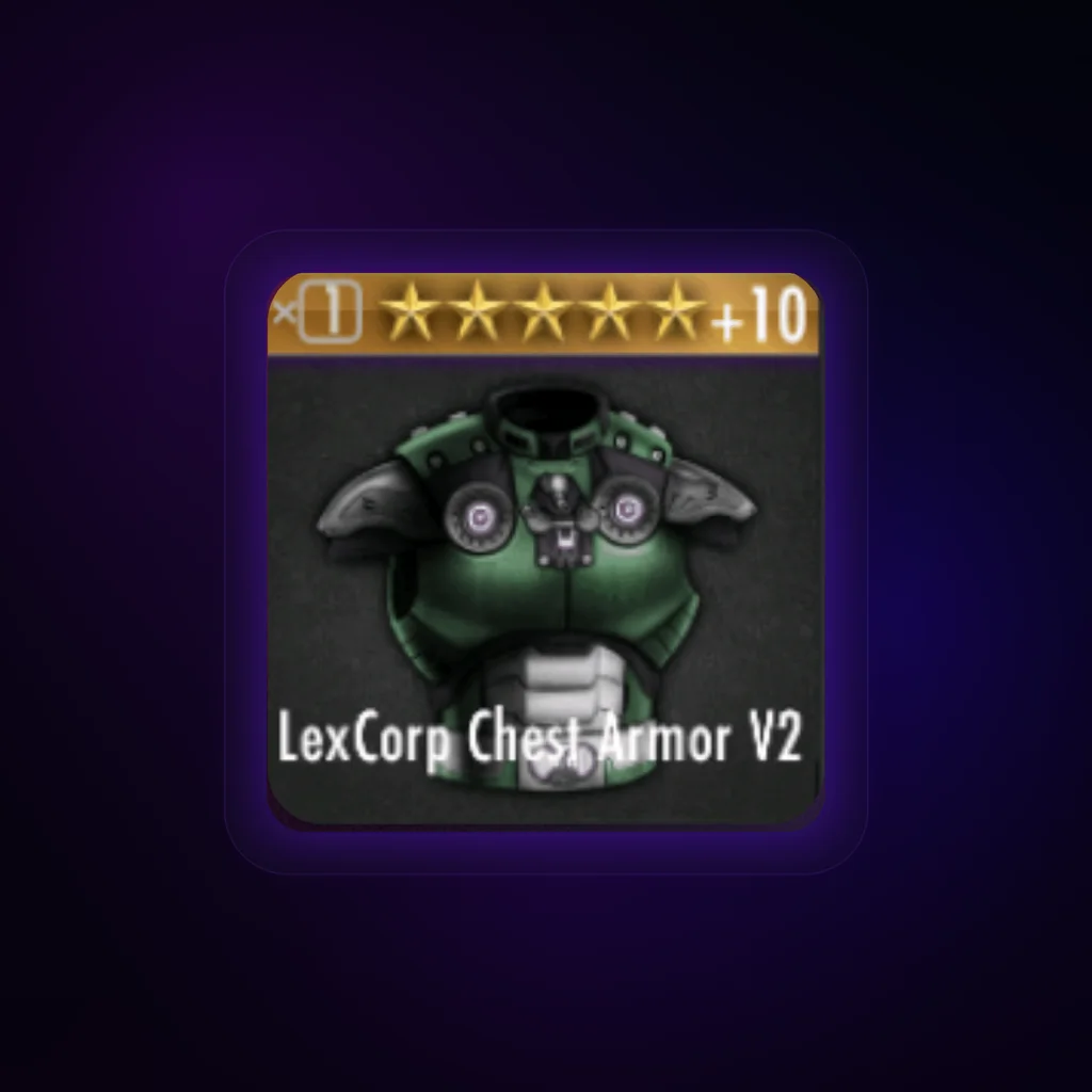 LexCorp Chest Armour V2 Gear Card