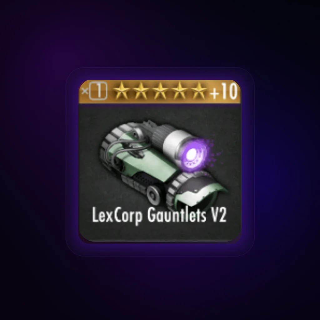 LexCorp Gauntlets V2 Injustice Mobile Gear Card