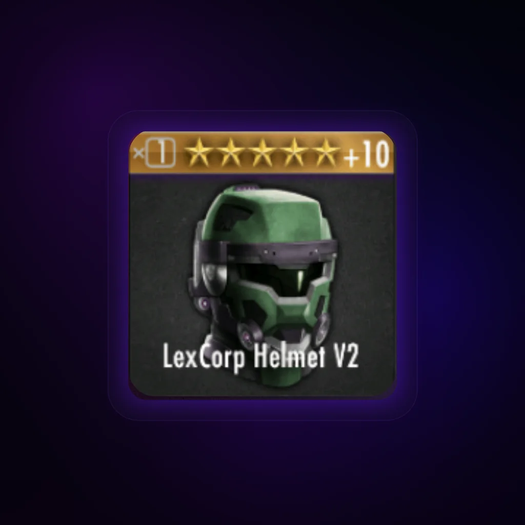 LexCorp Helmet V2 Gear Card